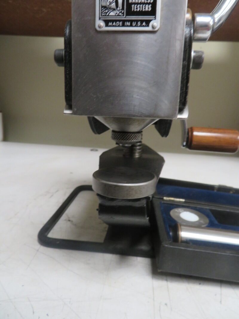Newage King Test Portable Brinell Hardness Tester - Calibrated w/ scope - OU98 - Image 5