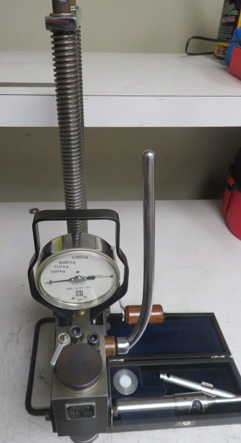 Newage King Test Portable Brinell Hardness Tester - Calibrated w/ scope - OU98