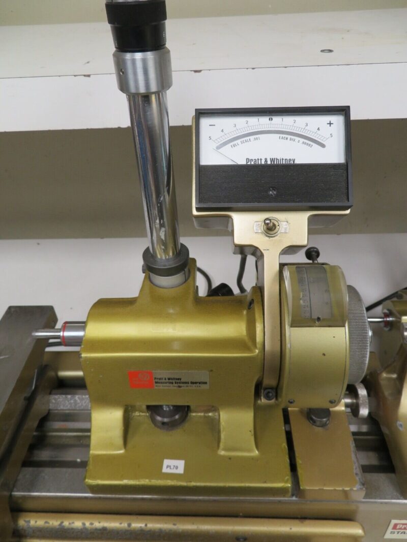 Pratt & Whitney Standard Supermicrometer measuring machine , 10"/.00002" - Image 5
