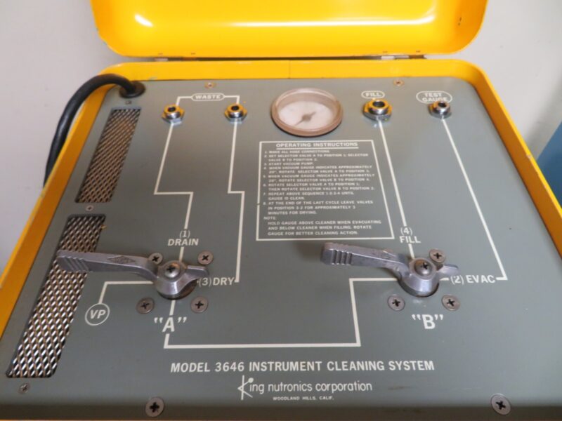 Raptor Scientific King Nutronics 3646 Pressure Gage Cleaning System - Image 3