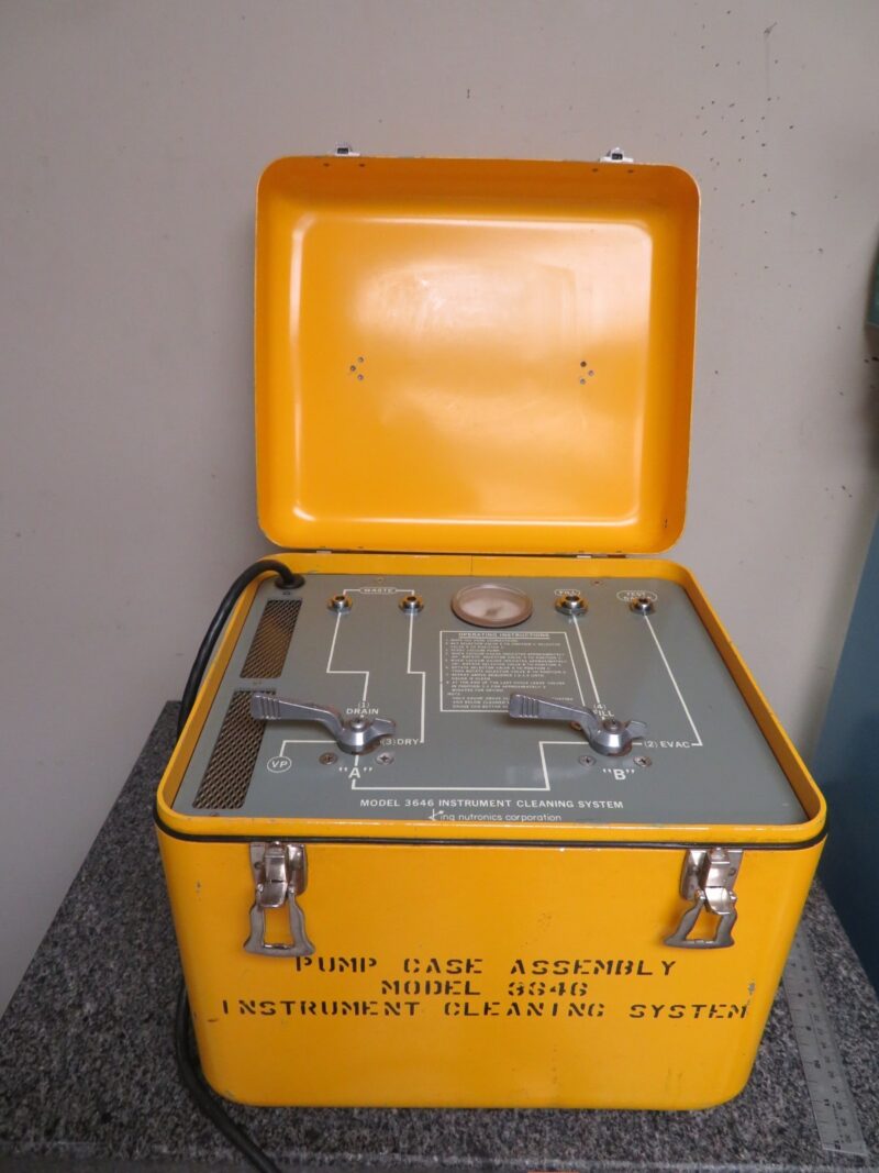 Raptor Scientific King Nutronics 3646 Pressure Gage Cleaning System