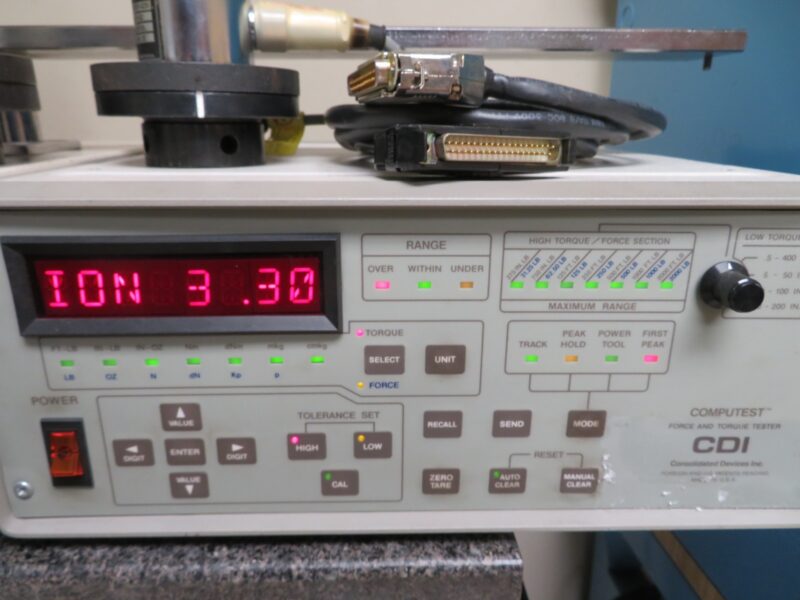 Snapon CDI Basic Torque Calibration System Mechanical Loader 4-1 - 250 Ft/lbs - Image 9