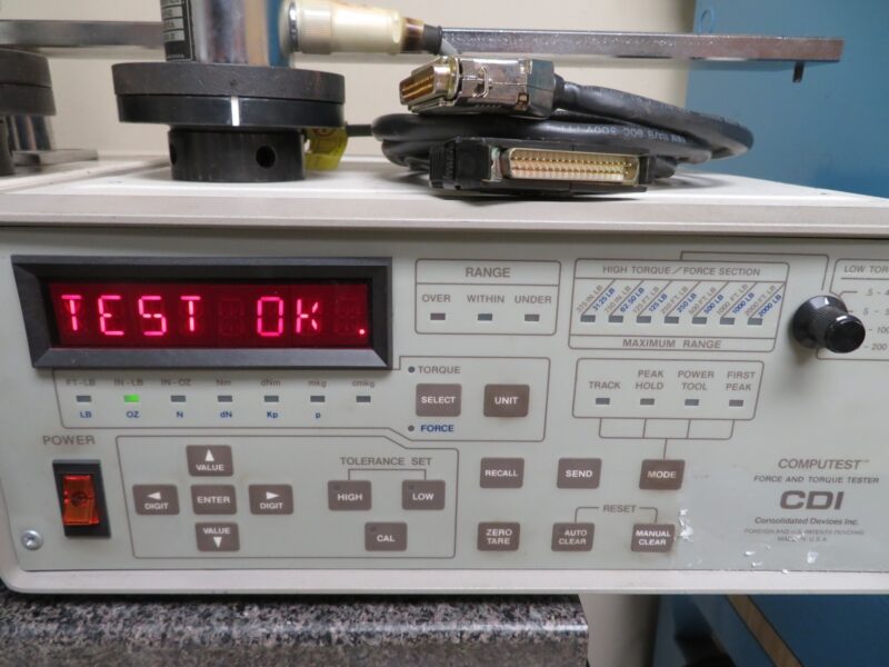 Snapon CDI Basic Torque Calibration System Mechanical Loader 4-1 - 250 Ft/lbs - Image 10