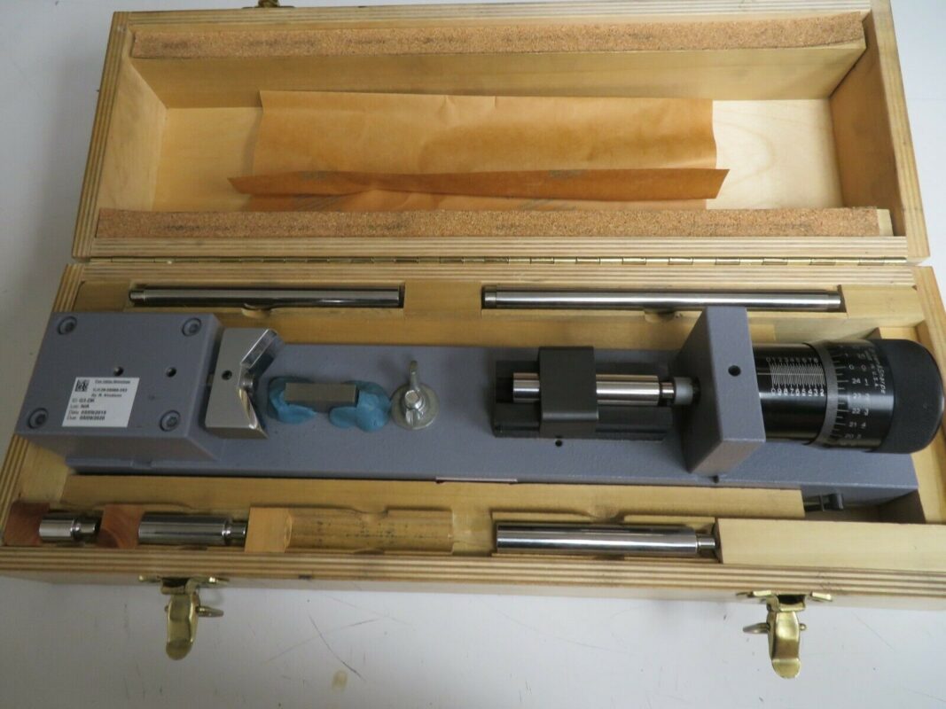 Standard Gage Dial Bore Setting Master 8" Case Included OA35