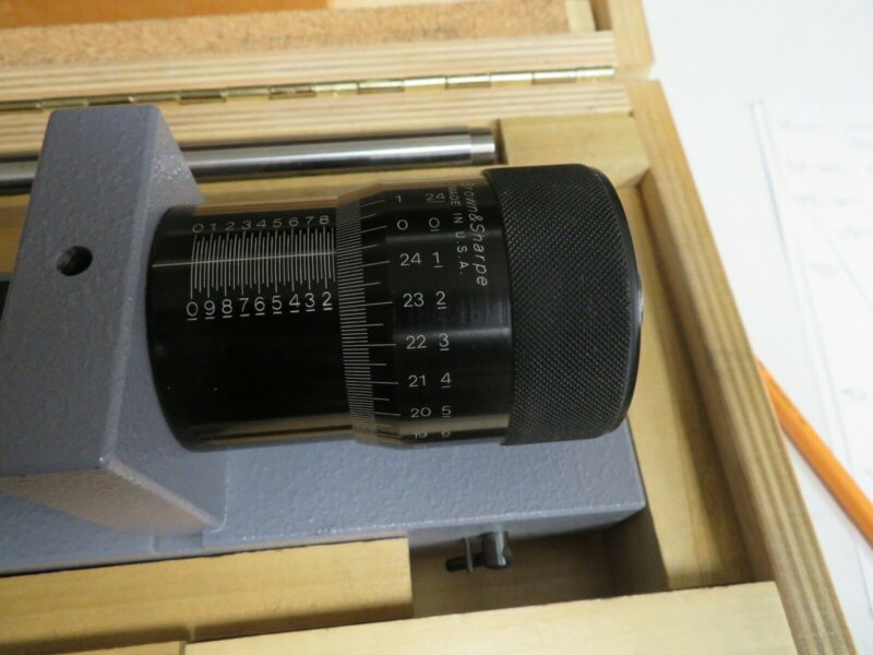Standard Gage Dial Bore Setting Master 8" Case Included OA35
