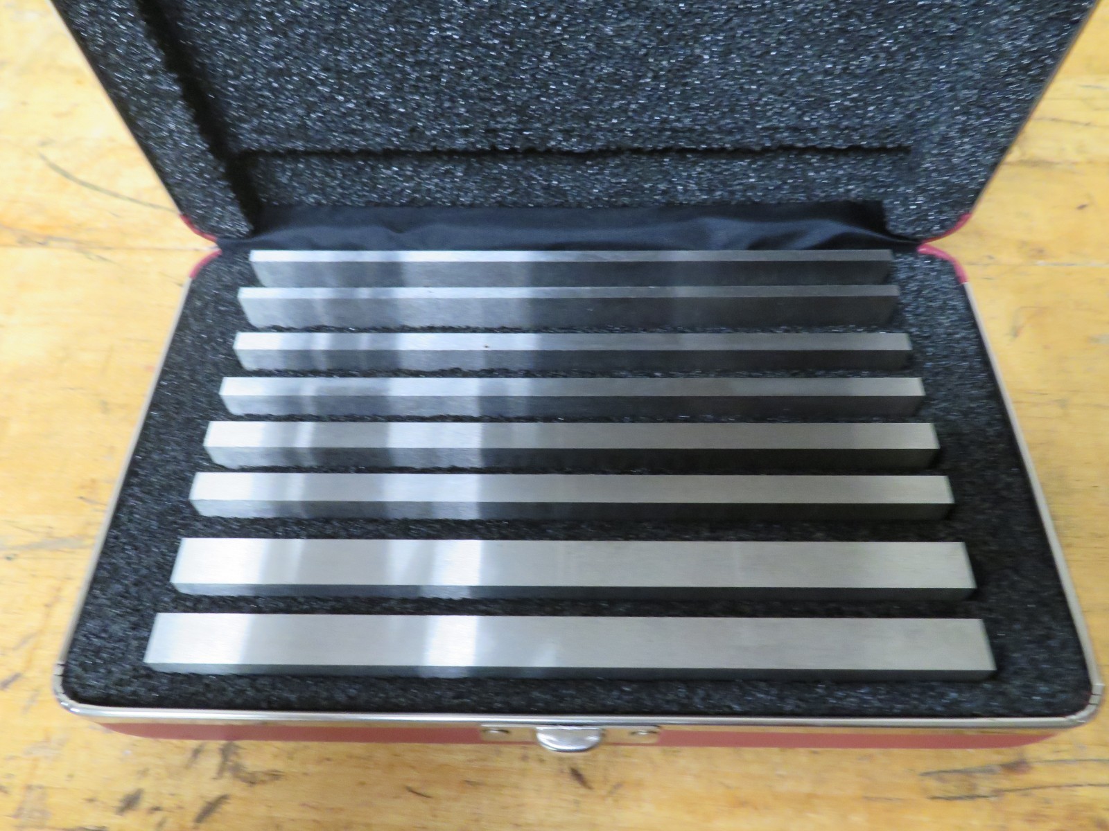 Starrett S384-2Z 8 Piece, 6 Inch Long Tool Steel Parallel Set NEW QH13