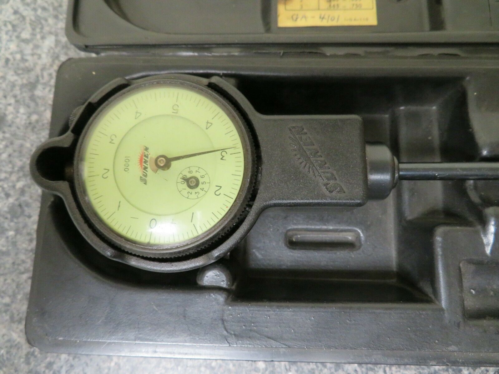 Sunnen Dial Bore Gage GA4000 .495 .750" .0001" 3 Tips NU59