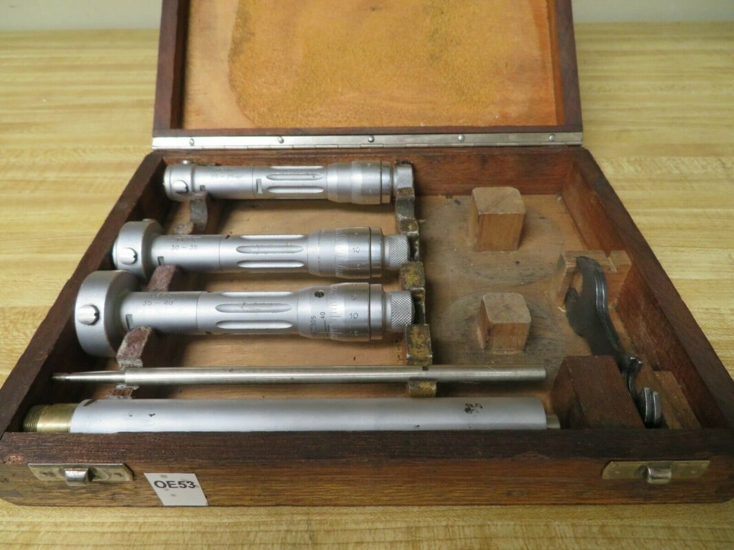 Tesa Intrimik/Bore Micrometer Set 2025; 3040mm .005mm NM45