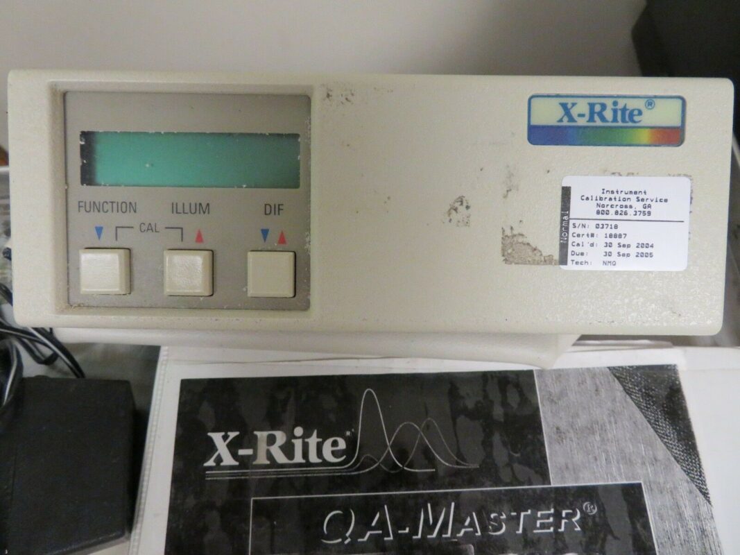 Xrite 968 Spectrophotometer Spectrodensitometer Parts/Repair unit