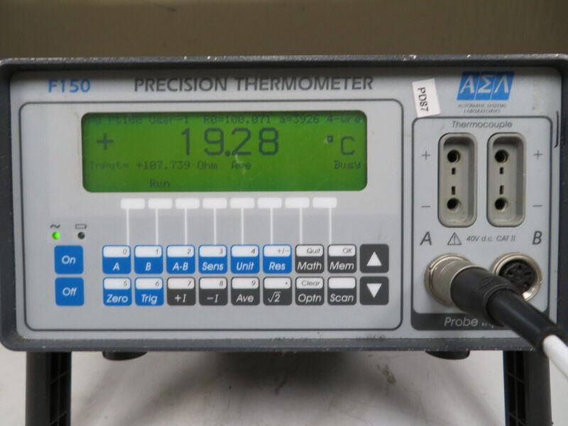 ASL Automatic Systems Laboratories F150 Precision Thermometer Probe PD87 - Image 5