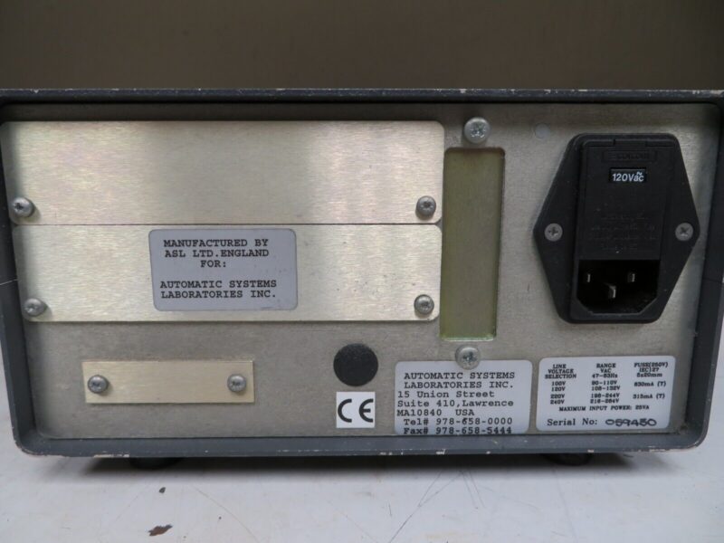 ASL Automatic Systems Laboratories F150 Precision Thermometer Probe PD87 - Image 7