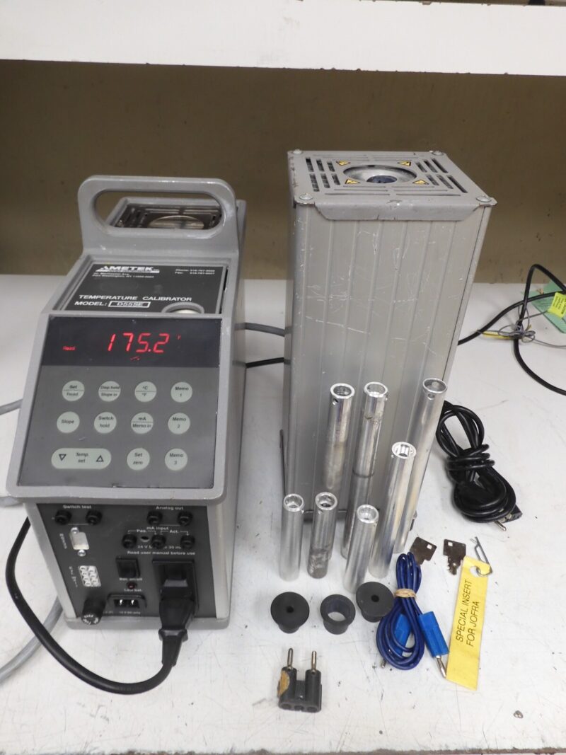 Ametek Jofra - D55SE - -75C to 123C w/ Extra Tower and carrying Case - QA41 - Image 3