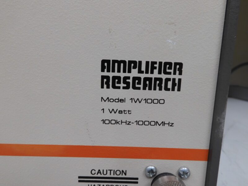 Amplifier Research - model 1w1000 - 1 watt (100 KHZ -1000MHZ) - PARTS - QA38 - Image 3