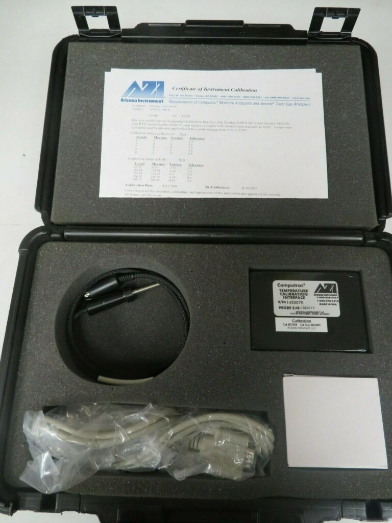 Arizona Instrument Computrac Vapor Pro Moisture Analyzer CT3100L w