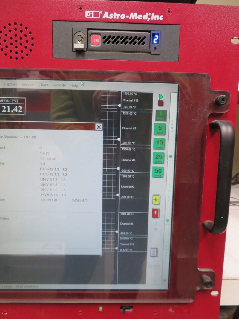 Astro-Med TMX-R Multi-Channel High Speed Data Acquisition Recorder - PZ56 - Image 4