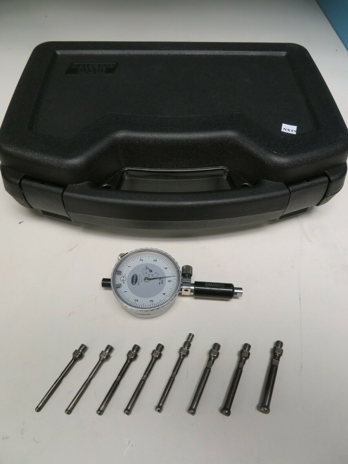 Diatest EM2 .205 .346” .0001" Split Anvil Bore Gage Three Point Ball