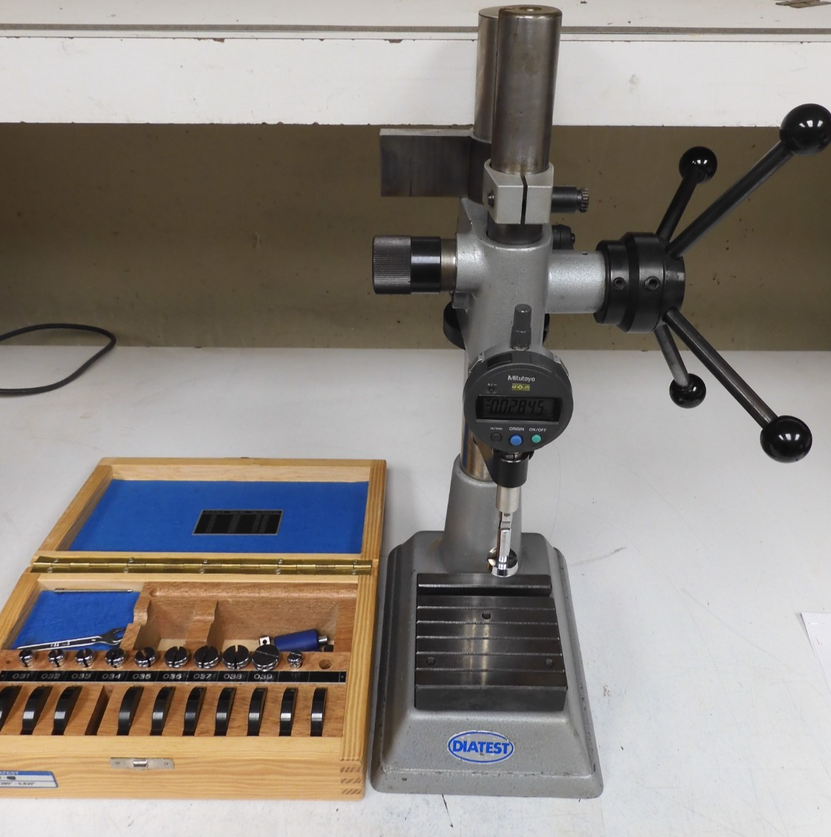 Diatest Split Anvil Bore Measuring System w/ Diatest Set w/ rings - QL16