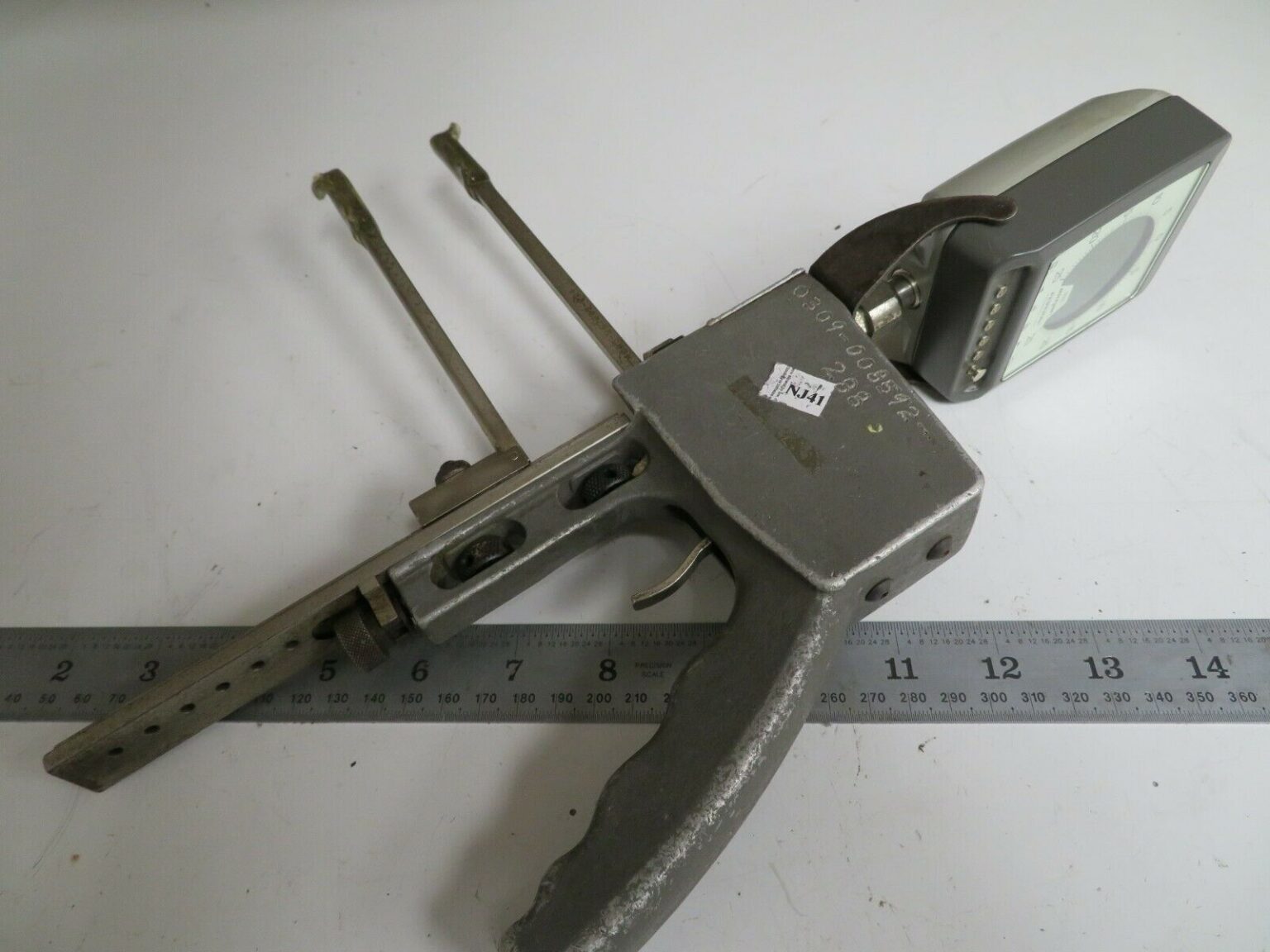 Federal 99P20 Internal Groove/Diameter Gage 6" Reach 6.5" Range NJ41