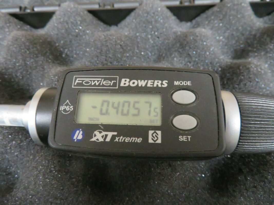 Fowler Bowers Digital Holemike/Intrimik .375" .50"/.00005" w