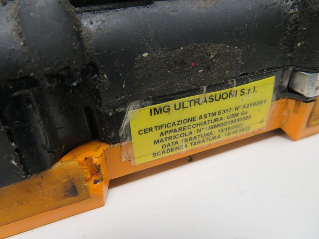 GE KrautKramer DMS GO Ultrasonic Thickness Gauge DMSGO w/ Sensors PA69 ...