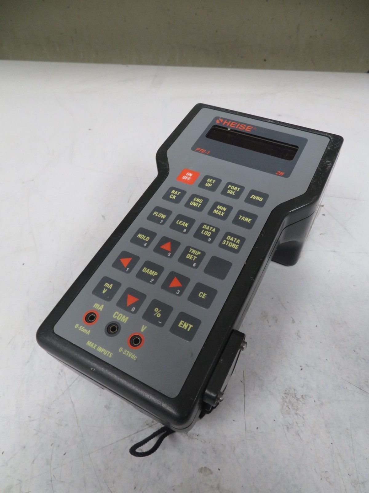 Heise PTE-1 Pressure Heise Calibrator w/ 2 Modules 0-5 H2O 0-150PSI QG10