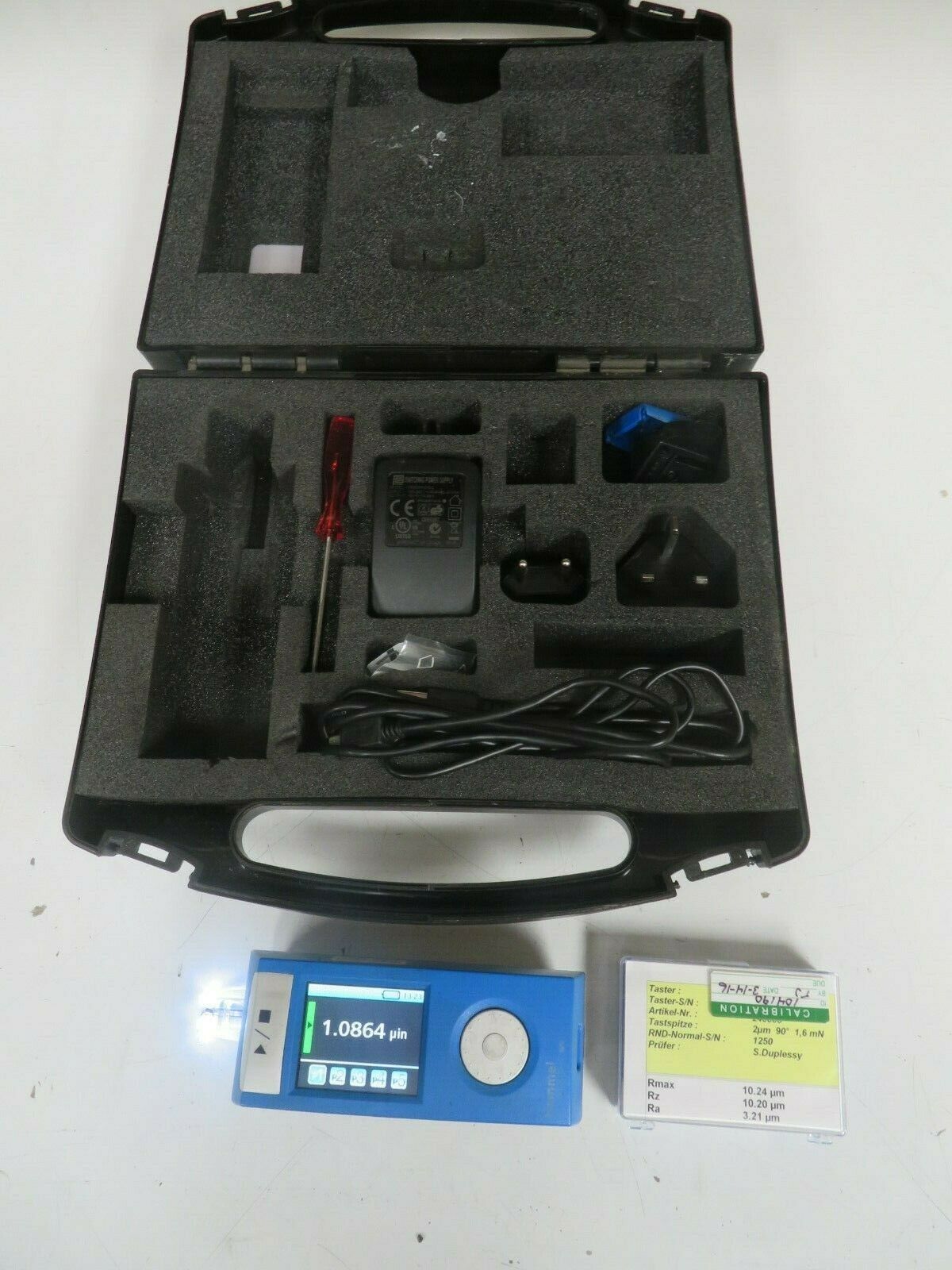 Hommel Etamic model W5 Profilometer/Surface Finish Tester OY29