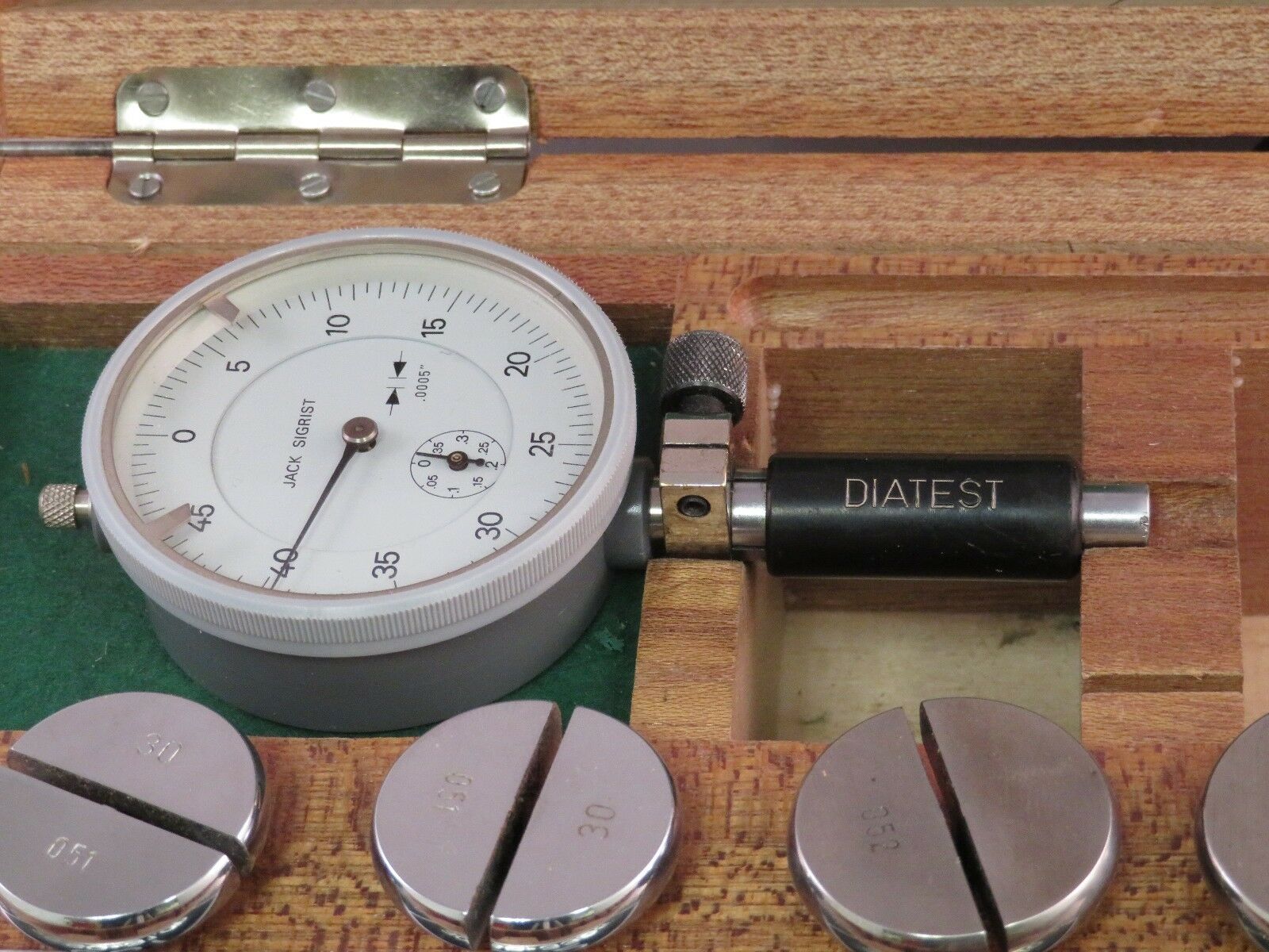 Interapid Diatest Split Anvil Dial Bore Gage Sets 1.13" 1.62" .0005