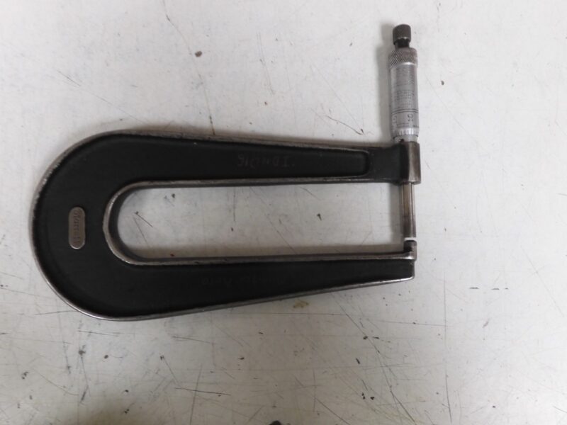 Lot of 7 - Mixed Manufacturer Deep Throat Micrometer - QB12 - Image 5
