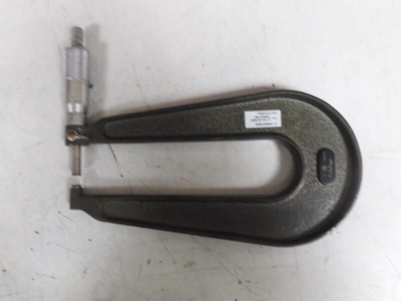 Lot of 7 - Mixed Manufacturer Deep Throat Micrometer - QB12 - Image 6