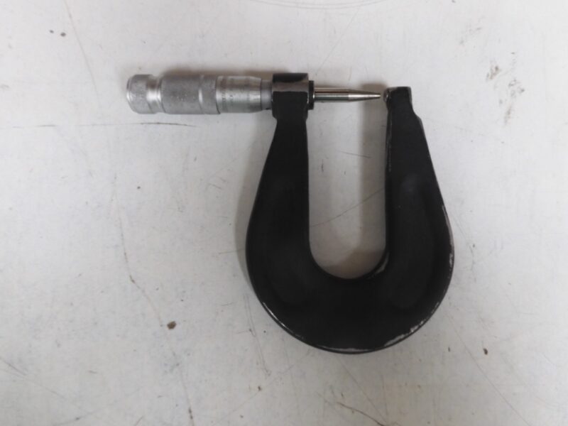 Lot of 7 - Mixed Manufacturer Deep Throat Micrometer - QB12 - Image 8