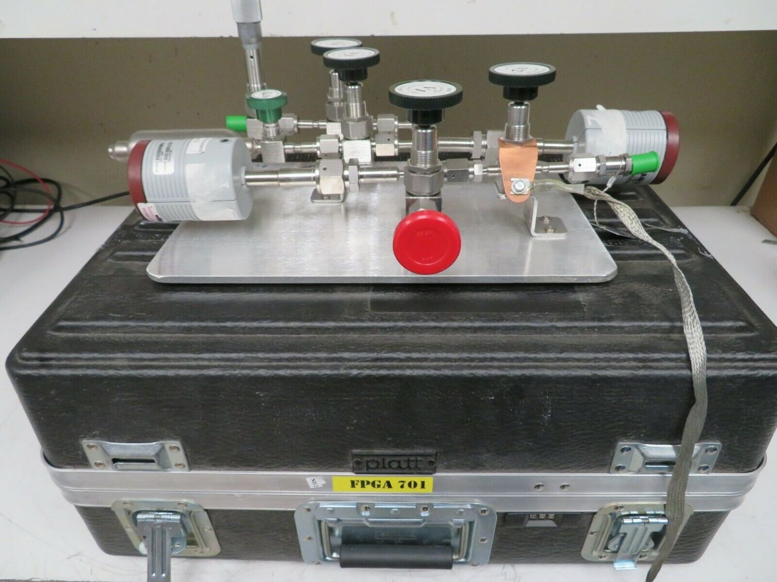 MKS 626 Baratron Low/ High Pressure Test Assembly Nupro Assembly NI12