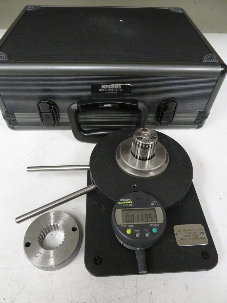 M&M Precision Master 23T20/40DP30 PA Spline Gage Comparator