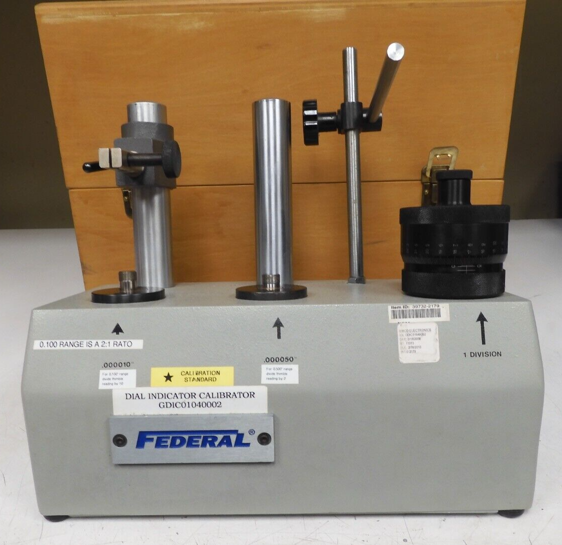 Mahr/Federal - Model MD-400B-5 Indicator Calibrator w/ case - PM52