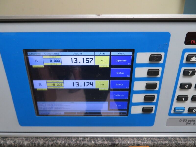 Mensor 8204 Dual Pressure Controller 50PSI 25PSIA - PU45 - Image 4