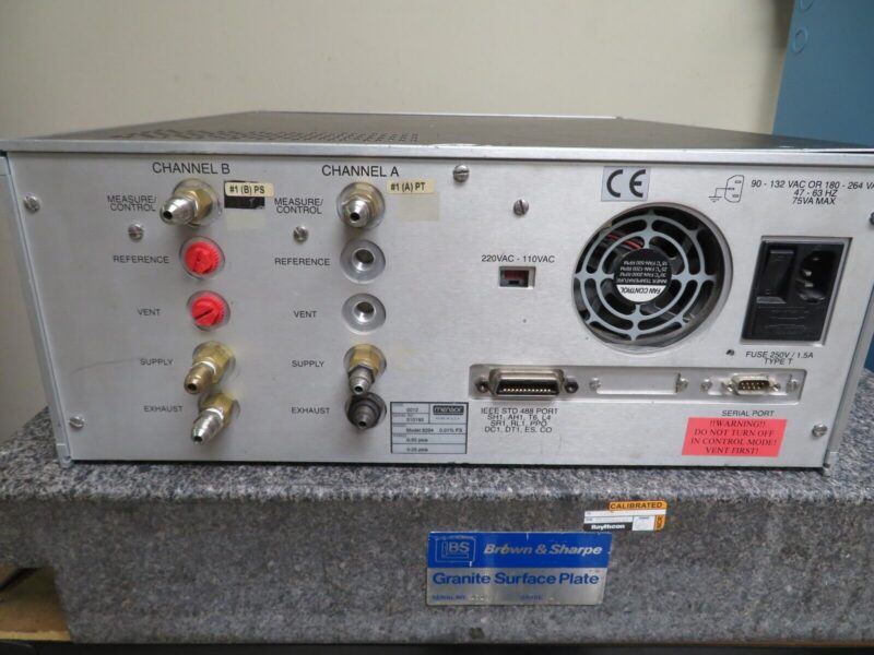Mensor 8204 Dual Pressure Controller 50PSI 25PSIA - PU45 - Image 7