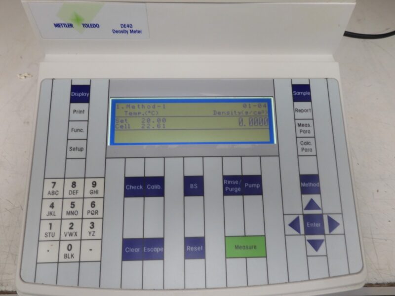 Mettler Toledo - model DE40 - Density Meter - Good working condition - QA30 - Image 3