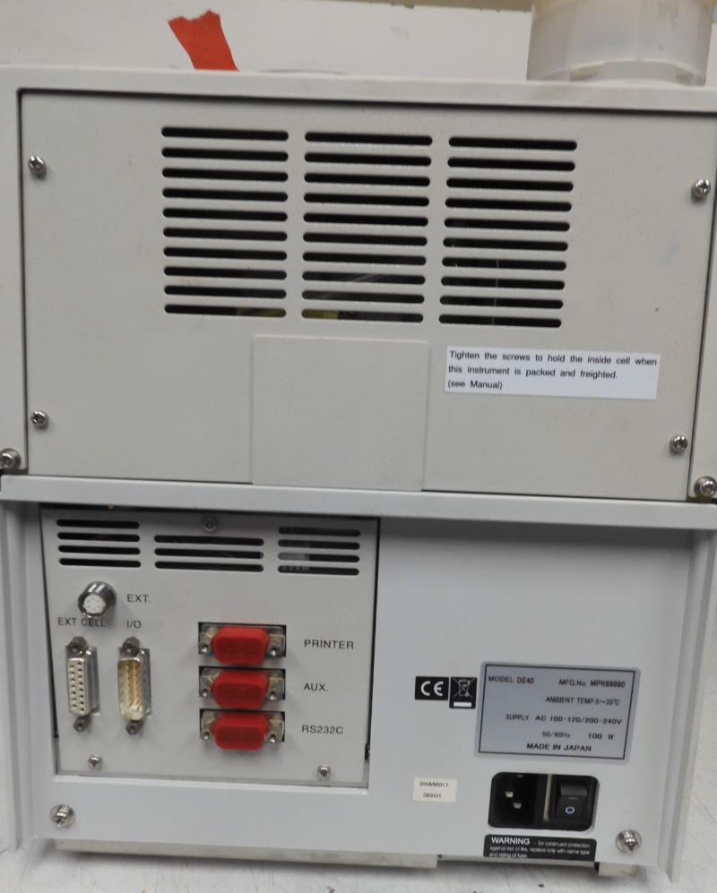 Mettler Toledo - model DE40 - Density Meter - Good working condition - QA30 - Image 6
