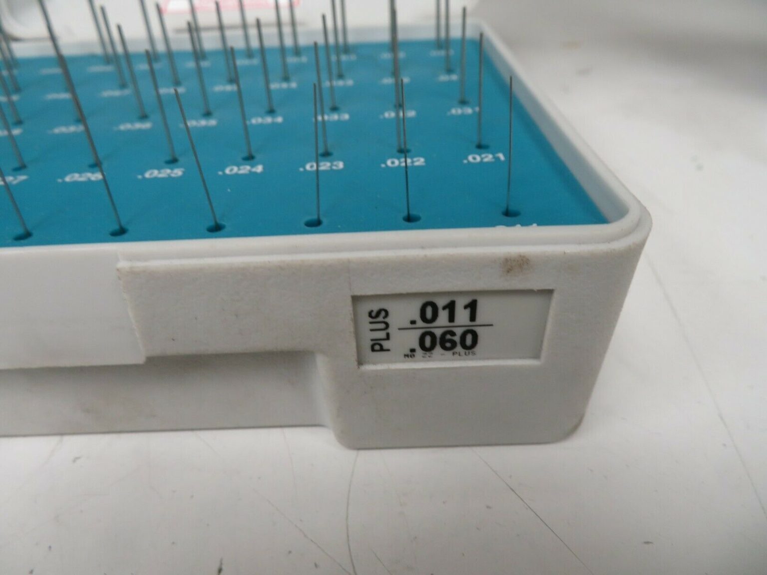 Meyer model M10502,MO*0903 Plus Pin Gage Sets .011".250" (two