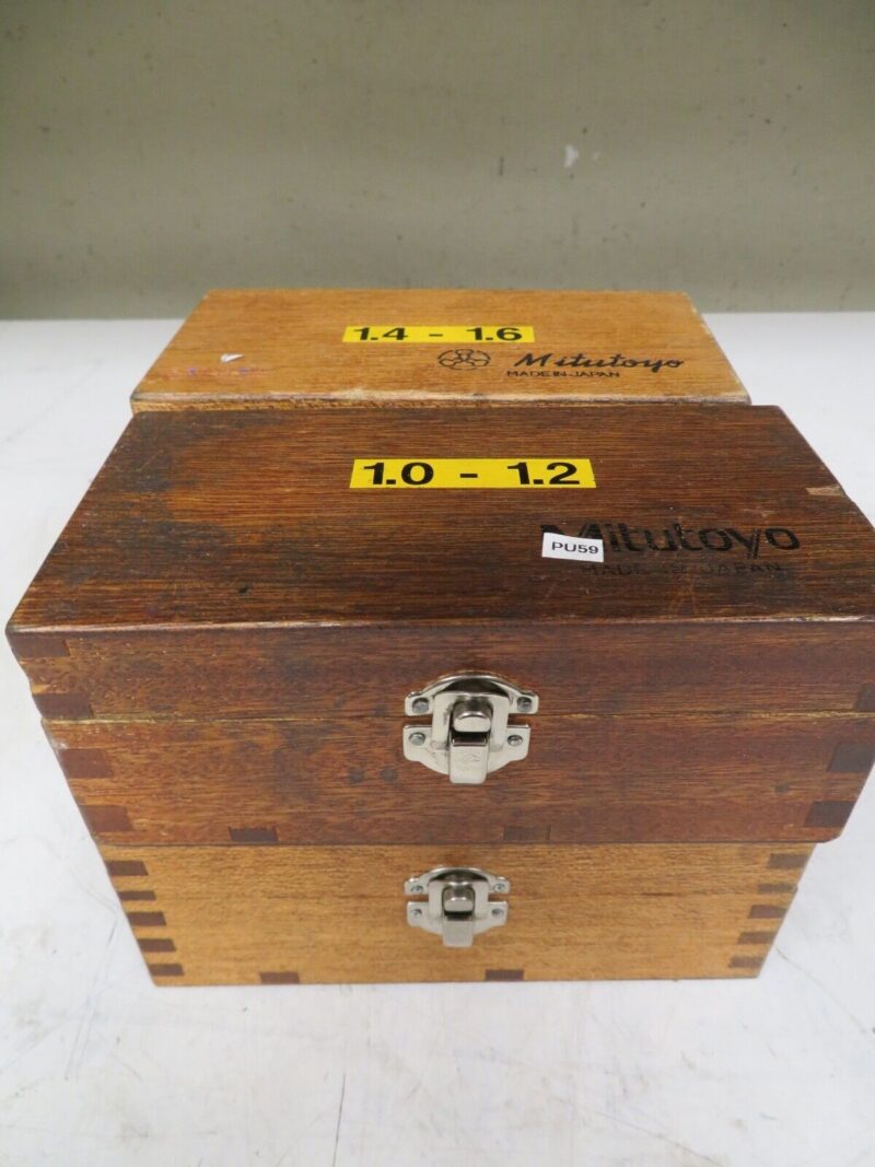 Mitutoyo Model 368 Holtest Bore Micrometer Intrimike .8 - 1.6  .0002" PU59 - Image 9