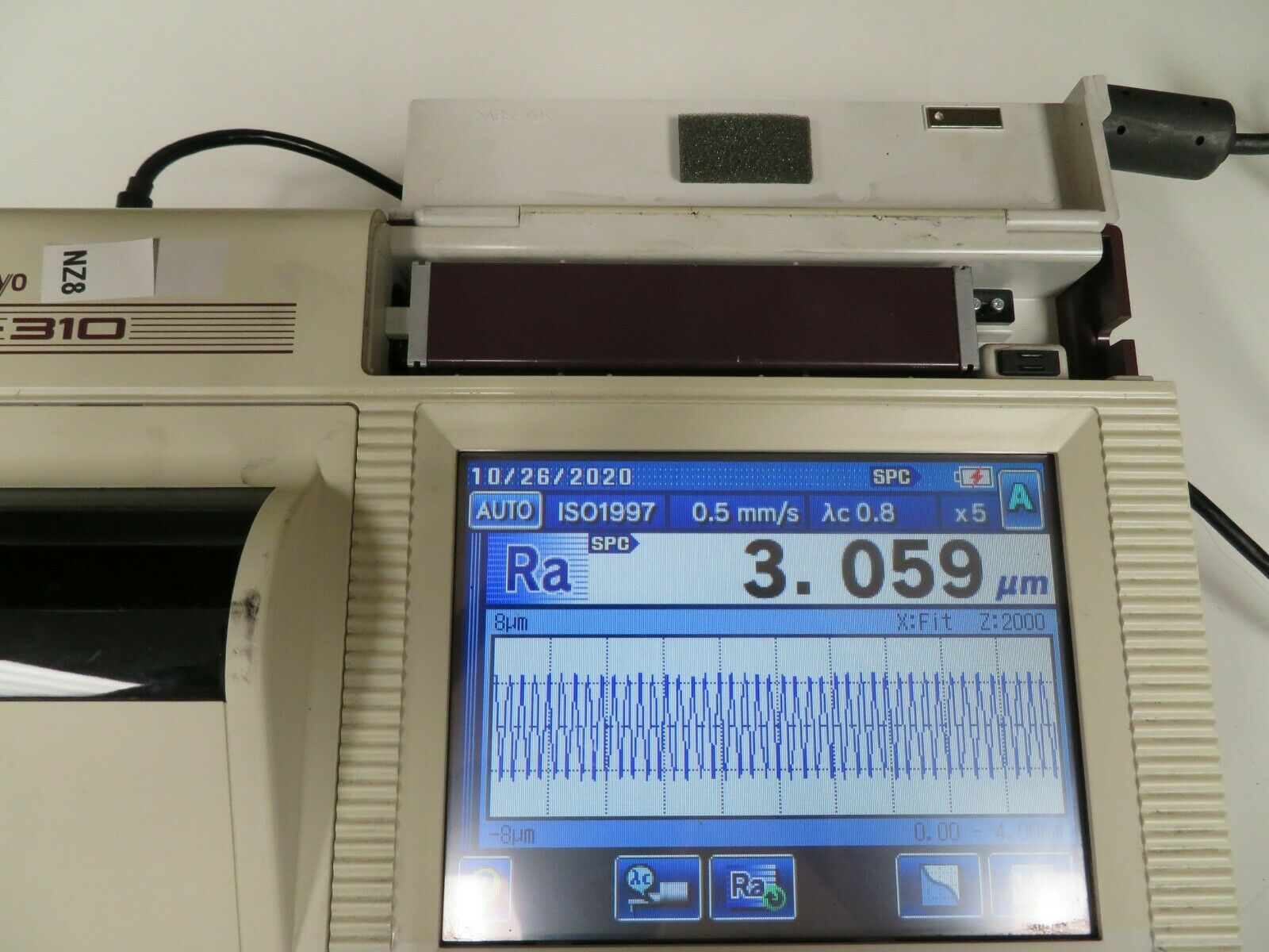 Mitutoyo SJ310 Profilometer Surface Finish Tester Complete tested