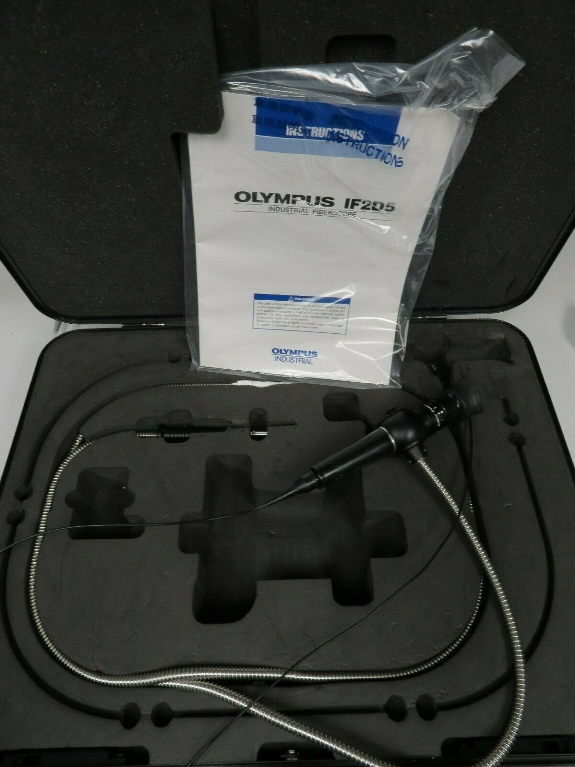 Olympus IF2D512 Industrial FiberScope/Borescope w/ case and