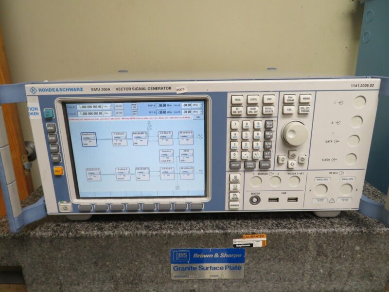 R&S SMU200A : Vector Signal Generator 100kHz - 3GHz PO73 - Image 3