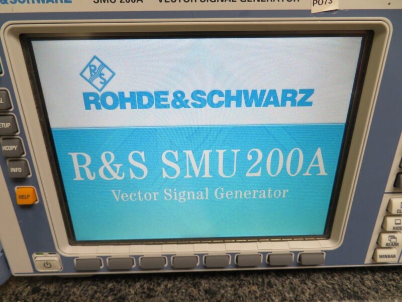 R&S SMU200A : Vector Signal Generator 100kHz - 3GHz PO73 - Image 7