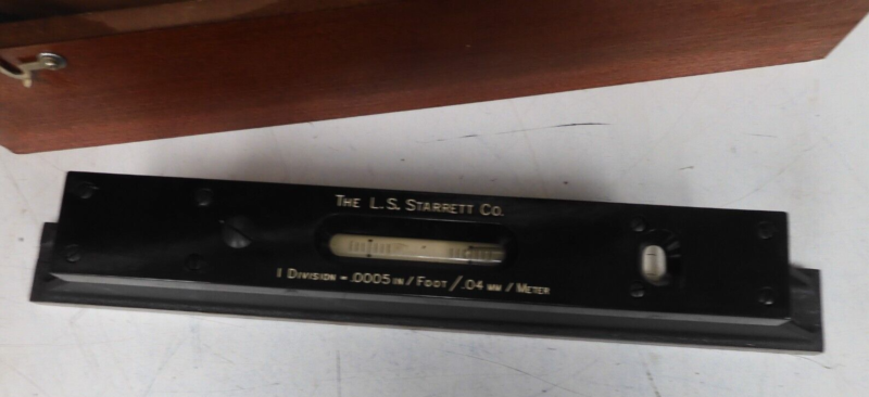 Starrett No. 199 - 15" Master Precision Machine Set Up Level w/ box - PW19 - Image 3