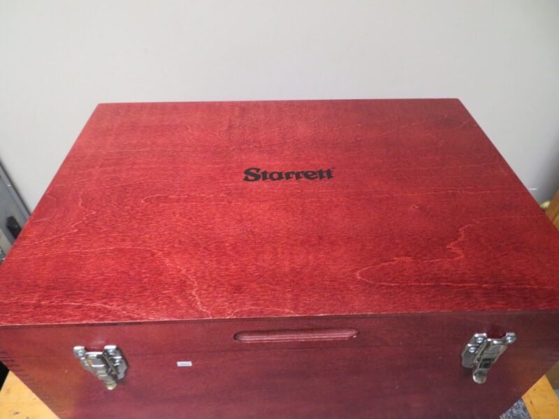 Starrett S436MEXRLZ 0-300mm .001mm Outside Micrometer Set, Carbide, PO3 - Image 12