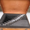 Starrett - model 436 - 0-12" - English Outside Micrometer Set - PU2
