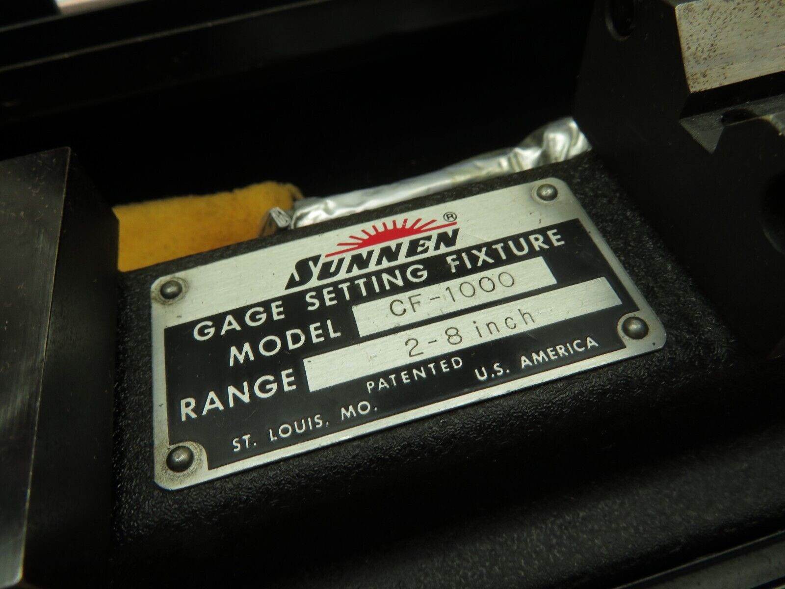 Sunnen CF1126 26" Dial Bore Gauge Setting Fixture PH70 Bullseye