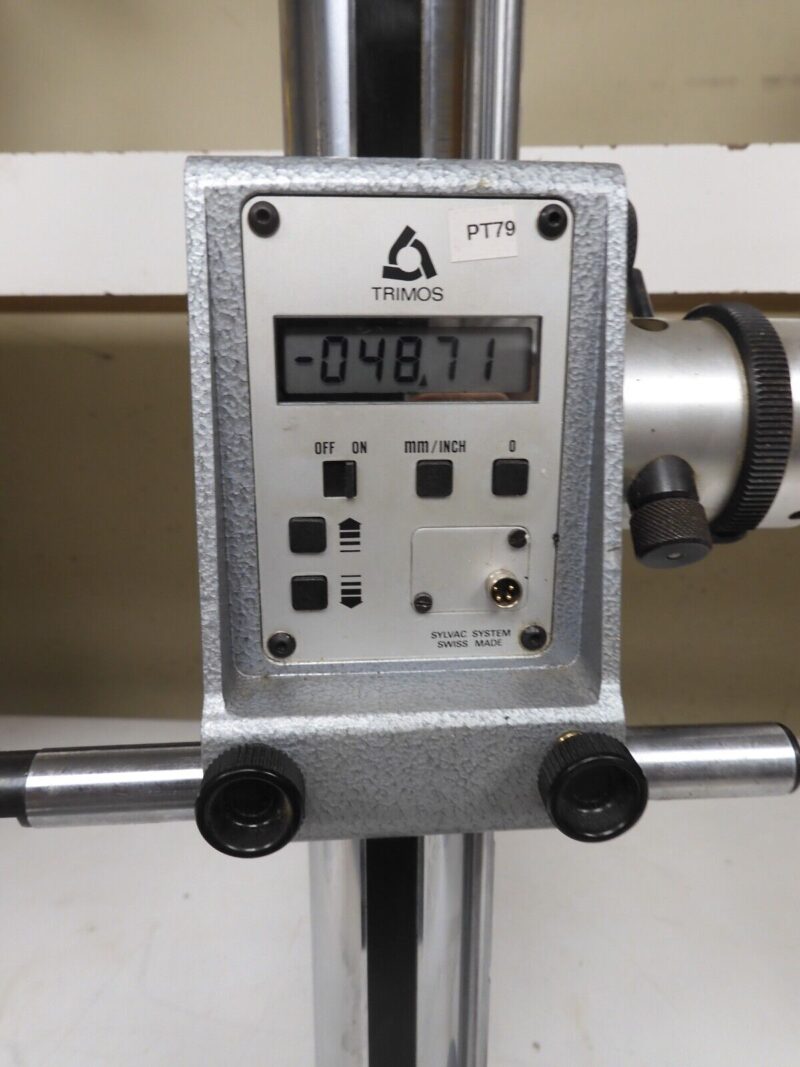 Trimos - Model TVM-100 - Vertical Height Gage - 12"/.0005" Englsh/Metric - PT79 - Image 3