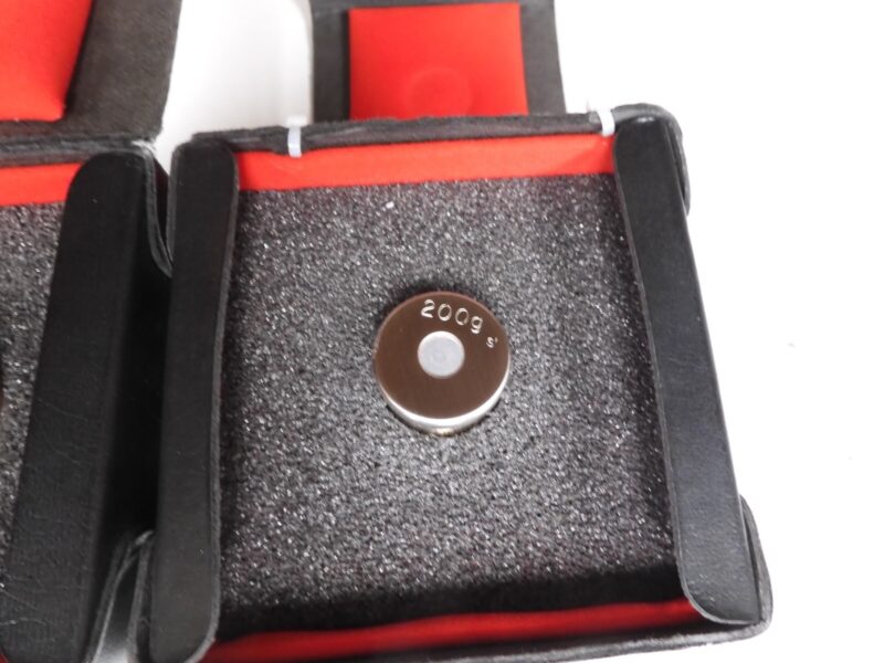 Unknown Mfg. precision weights - 100g, 200g, 500g - QA11 - Image 5