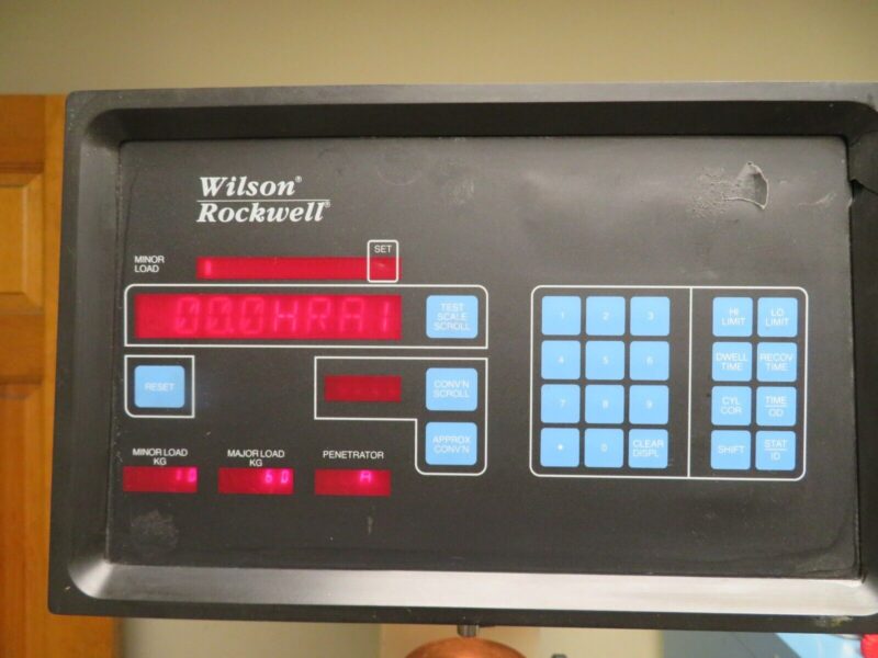 Wilson Rockwell Hardness Tester - Regular Only - B544R calibrated - Image 3